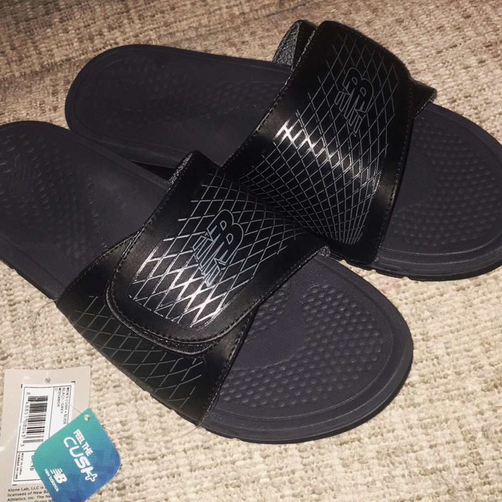 Mens New Balance Cush+ slides